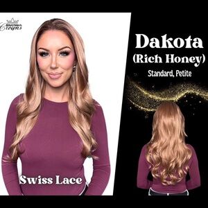 CSC Swiss Lace Dakota Wig in Honey Blonde